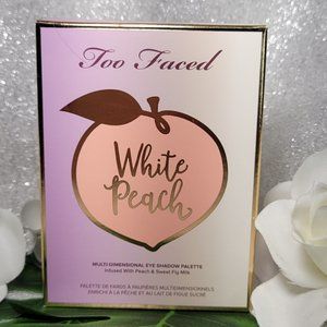 Too Faced NIB White Peach Eyeshadow Palette